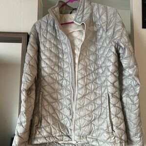 The North Face Women's Gray Quilted Jacket